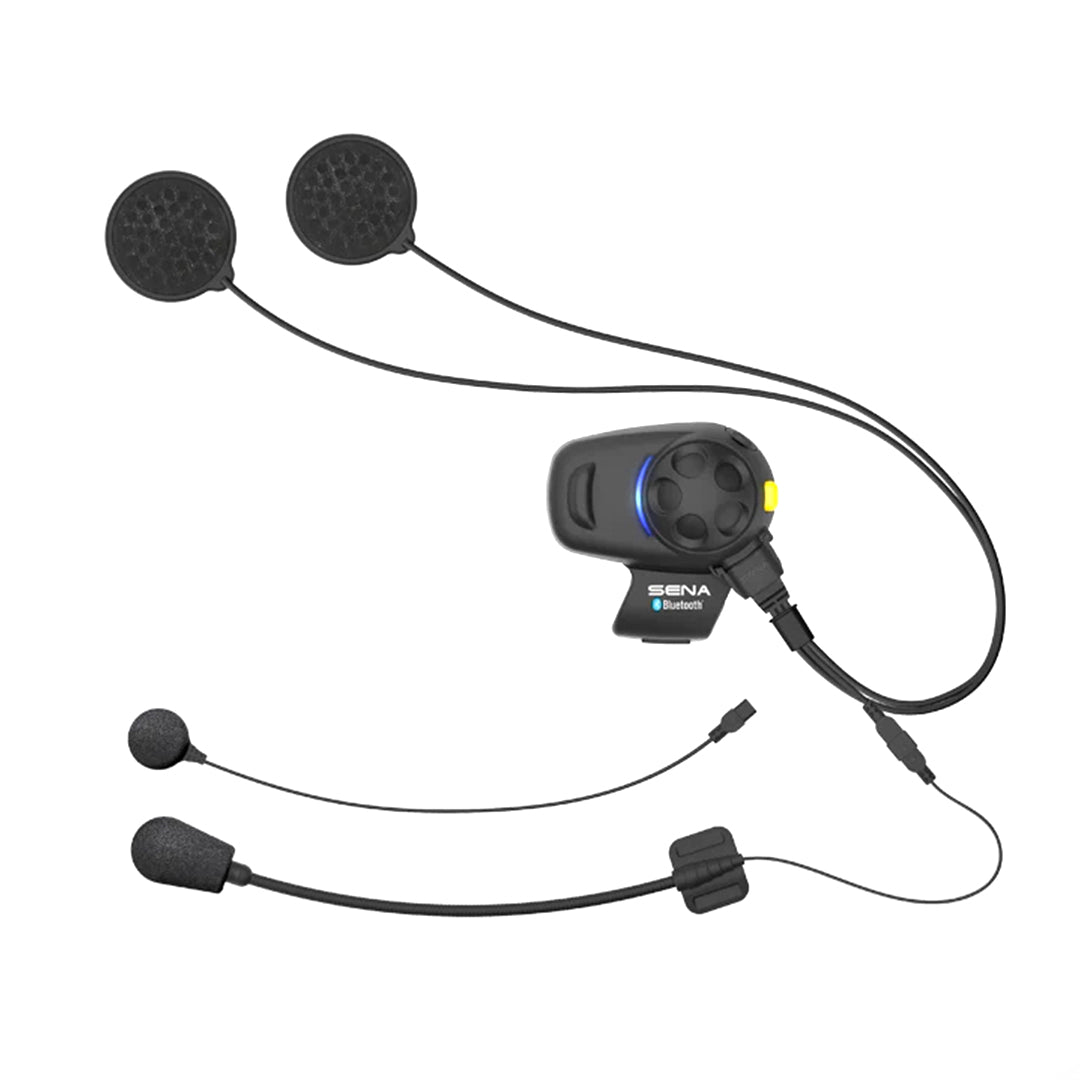 Sena SMH5-FM-10 Bluetooth Unit Inc FM Turner & M/C Uni Mic Kit
