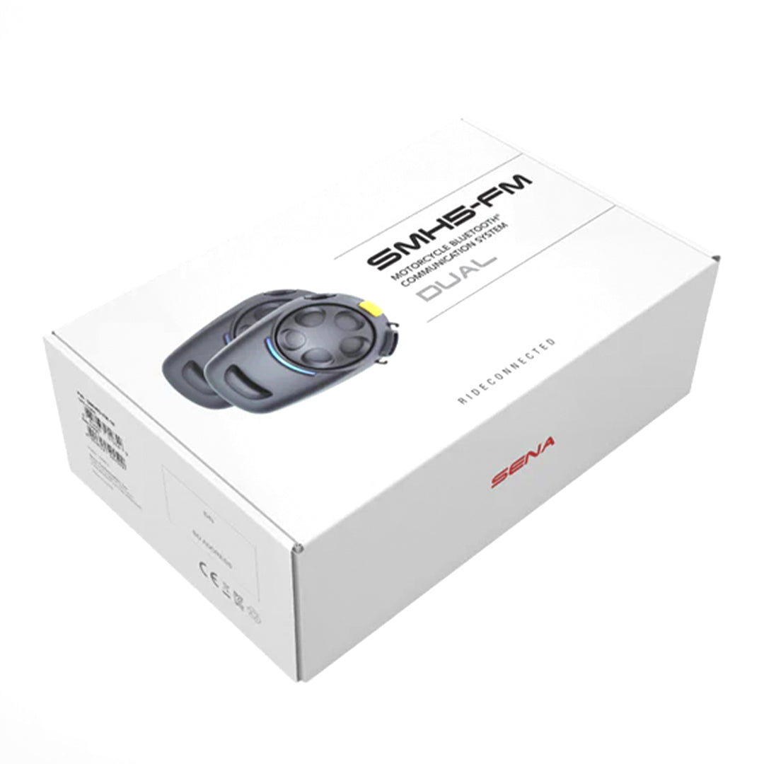 Sena SMH5-FM-10 Bluetooth Unit Inc FM Turner & M/C Uni Mic Kit
